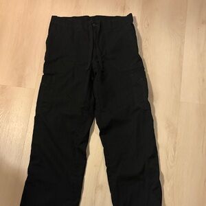 Men's Black Scrub Pants